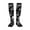 3 Black, variant on Skull bird bat spider Compression Socks for Women and Men 20-30mmHg-Circulation Support Socks Knee High Nurse Pregnant Running Medical and Travel Athletic