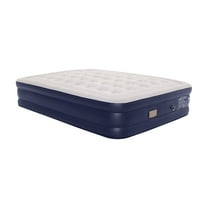 Air Mattress with Built in Pump,Comfort Inflatable Blow up Mattress, Upgraded Portable Air Bed for Camping, Guests and Home, Double