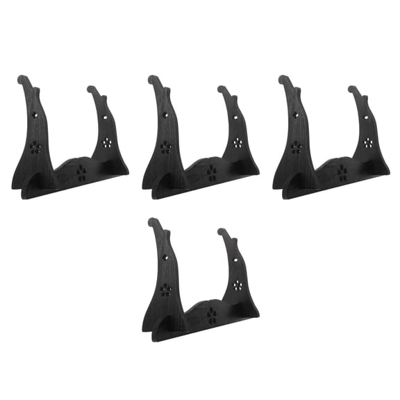 4 Pieces Flute Holder Sword Stand Support Exhibit Rack