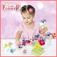 thumbnail image 2 of Kit de manualidades con forma de ramo de flores de tela para niños de 3 a 12 años, 2 of 9