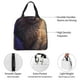 thumbnail image 4 of Easygdp Purple Flower Lazy Cat Bolsa Térmica Premium - Tela Oxford Impermeable, Gran Capacidad, Bolsillo Frontal, Unisex para Trabajo, Escuela, Actividades al Aire Libre y Picnics, 4 of 8