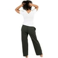 thumbnail image 3 of Leveret Womens Flannel Pants Dark Grey Small, 3 of 3