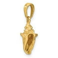 thumbnail image 4 of 14k Yellow Gold Solid Polished 3-D Conch Shell Pendant Necklace 20.7x10.3mm Pendant for Women, 4 of 4