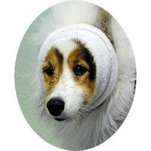 Zoni Pets Happy Hoodie Calming Band, Soft Terry, Dog Apparel, Large, Small, 2 Piece Set