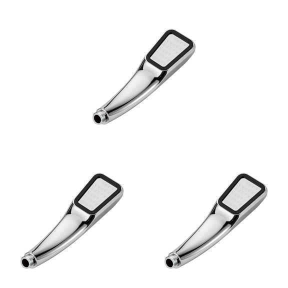 300 Holes Square High Pressure Handheld Shower Head, Chrome Finish ABS Detachable Multi Spray Settings, Water Saving Pressurized Shower Nozzle for Bathroom