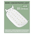 thumbnail image 2 of UV Light for Resin, Foldable UV Resin Ligh, Portable & Fast Curing Higher Power UV Lamp,Supplies fo, 2 of 5