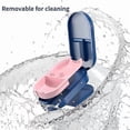 thumbnail image 4 of Portable Medicine Cutter-MultiFunction Medicine Splitter with Waterproof Storage, Stainless Steel Blade, Easy Cleaning A, 4 of 5