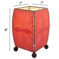 thumbnail image 2 of Eangee Home Design Hourglass Table Lamp, Shade Made Of Jackfruit Leaves, 10x10x15 Inches, 2 of 6