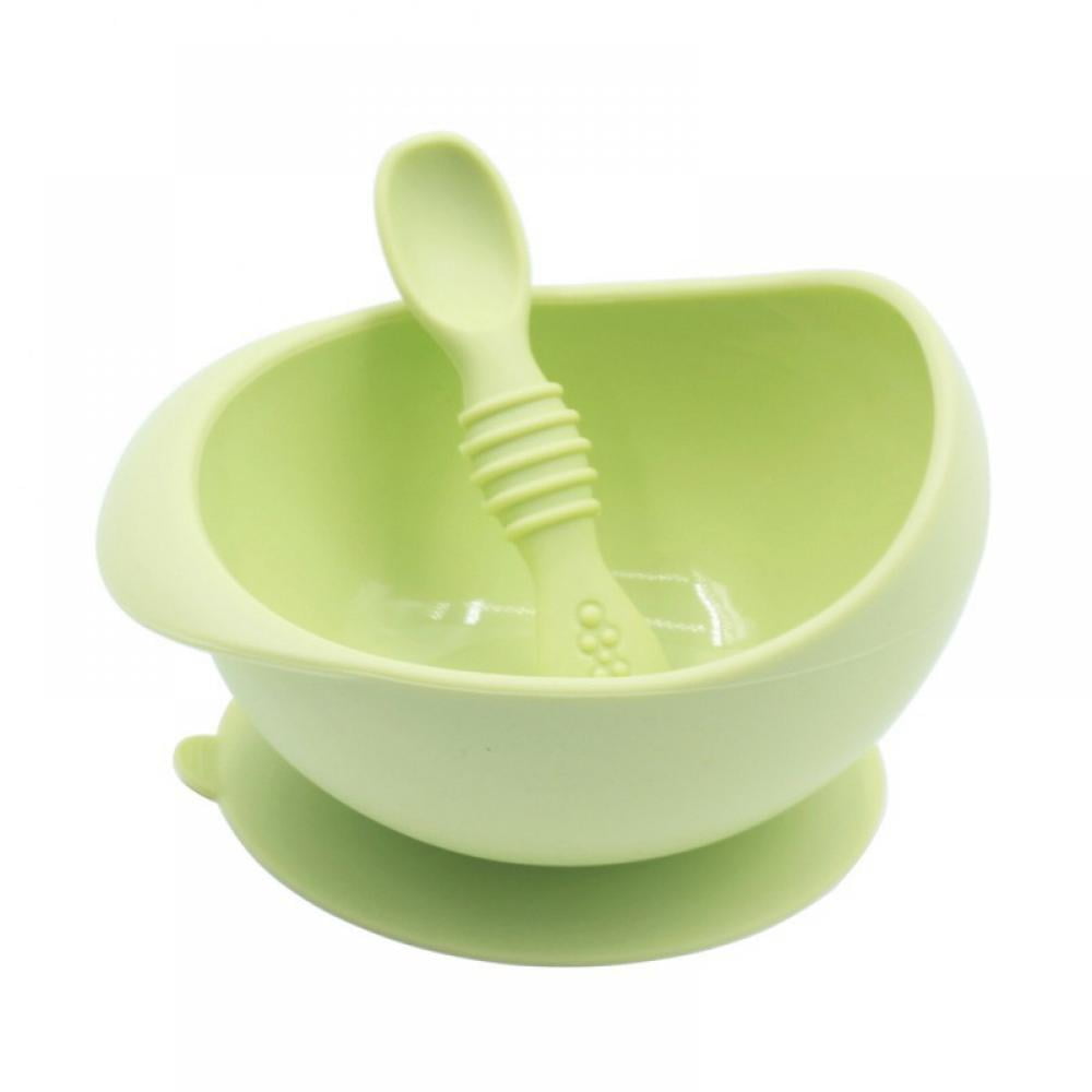 Silicone Baby Feeding Bowl Bowl Set With Silicone Spoon for Kids