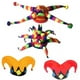 thumbnail image 3 of Sombrero de circo de payaso para adultos, gorras de elfo, sombreros de vela de cumpleaños, disfraz de Cosplay de Halloween, vestido de fiesta, accesorios de Drama, navidad, 3 of 4