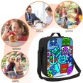 thumbnail image 5 of Lsque Geometry Dash Lunch Bag Lunch Box for Women Men Reusable Insulated Lunch Tote Bag,Leakproof Thermal Cooler Sack Food Handbags Case High Capacity, 5 of 9