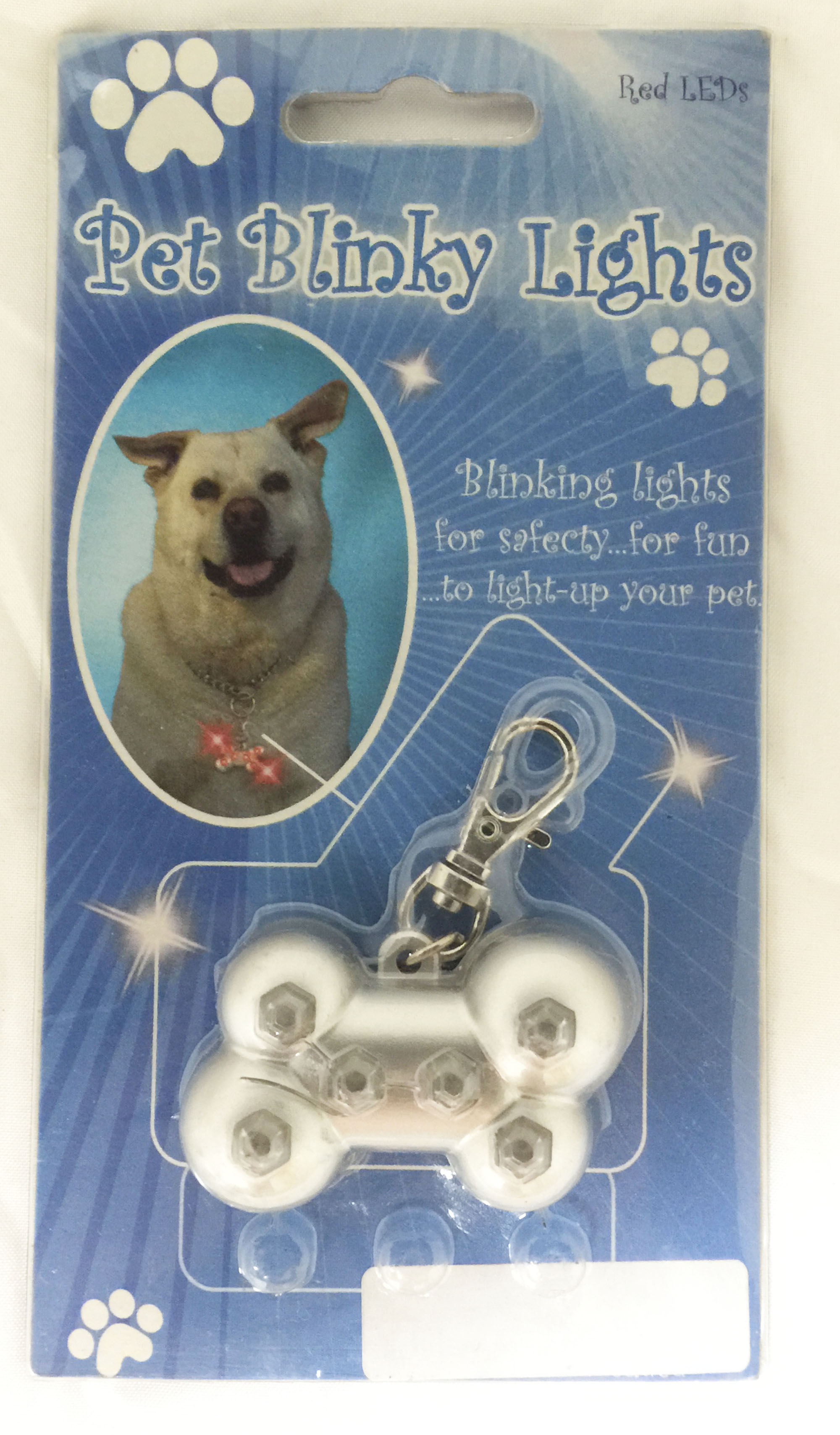 Pet Blinky Light for Safety (battery not included), Hang around your