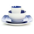 thumbnail image 2 of GBS Soho Lounge 16 Piece Stoneware Dinnerware Set in Cobalt, 2 of 3