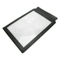 A4 Magnifier Full Page Reading Large Sheet Magnifying Glass Reading Aid for Books Menus
