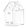 thumbnail image 2 of Bunblic Reptile Feeding Box Habitat Cage Clear Ventilation Lightweight Hatching Container Reptile Breeding Box for Cockroaches Cricke, 2 of 8