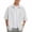 AB60 White, variant on Tisuna Mens Button Down Shirts Short Sleeve Cotton Loose Fit Summer T-Shirts Mens Classic Collared Casual Shirts With Pocket For Everyday Wear Black Size L