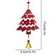 thumbnail image 2 of Adornos navideños, adornos navideños, regalos navideños, colgante navideño de madera de punto, estrella colgante, ligero, para árbol, hogar, fiesta, festival., 2 of 2
