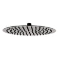 thumbnail image 1 of ALFI RAIN12R-BM 12 Po Ronde Ultra-Mince Pommeau de Douche Pluie&44; Acier Inoxydable Noir Mat, 1 of 1