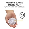 thumbnail image 3 of Fellowes 10-Sheet Micro-Cut Microshred Shredder 4921002, 3 of 8