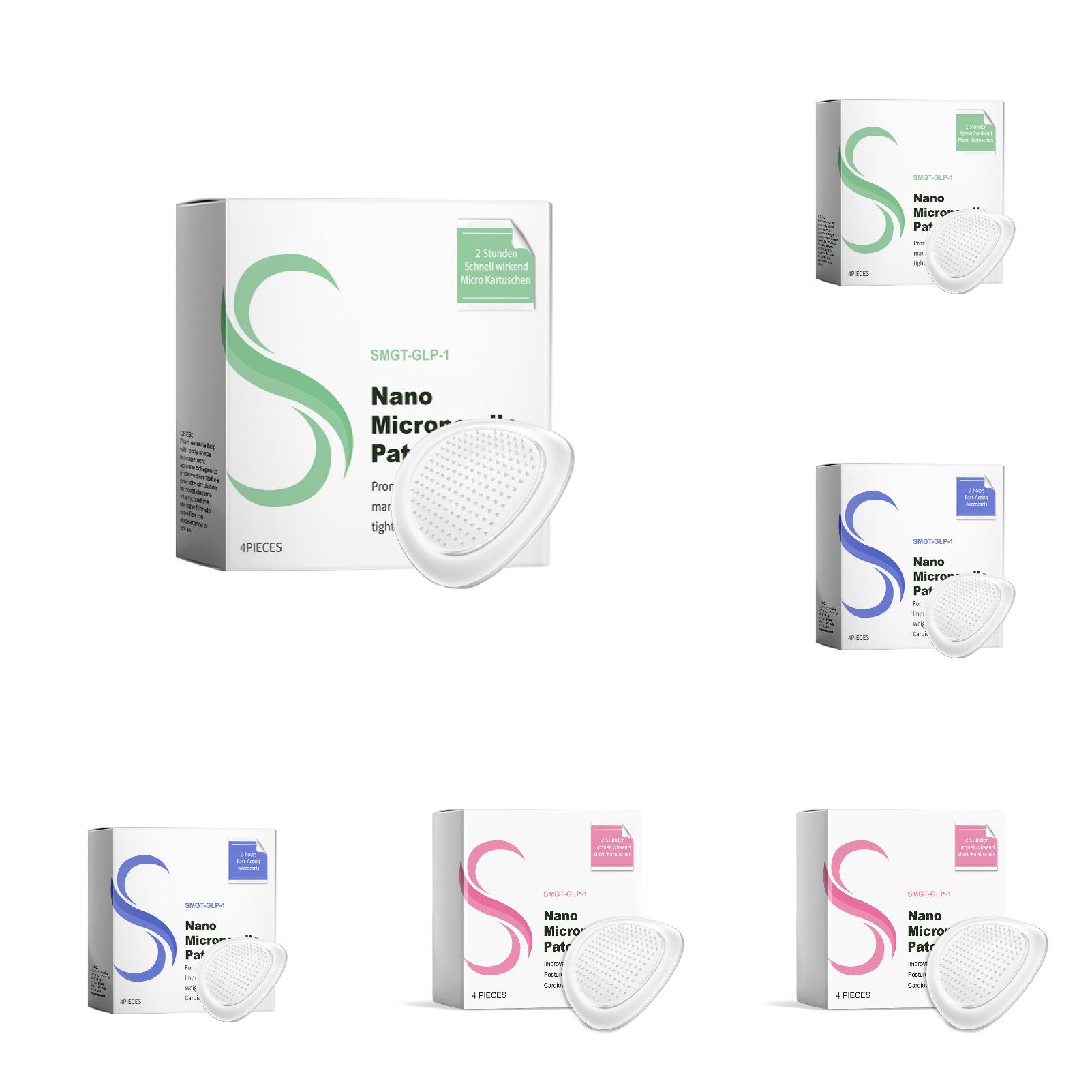 SMGT-GLP-1 Nano Patch, Long-lasting GLP-1 patchNatural for Waist Patch  Body Shaping Stickers for Women and Men 2PCS | Bodega Aurrera en lnea