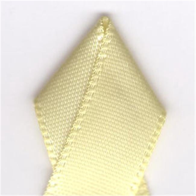 Papilion R074300230617100Y Ruban Satin Simple Face de 0,88 Po, 100 Verges - Maïs pour Bébé