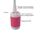 thumbnail image 4 of Camp Shower Pump, Portable Shower Highly Precise Waterproof Technology  for Pet Cleaning Pink, 4 of 7