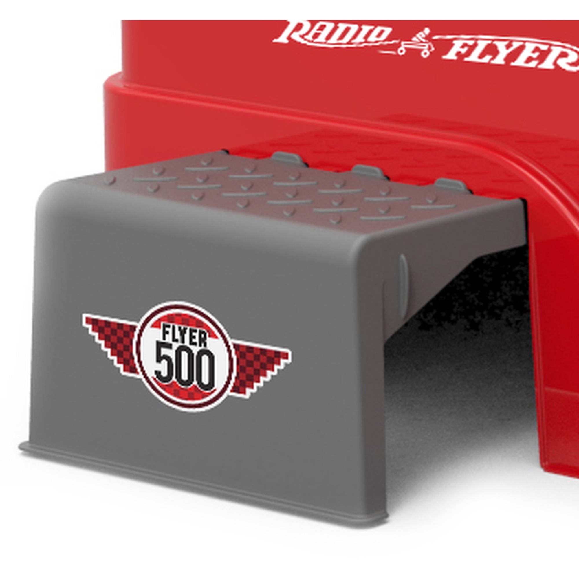 Radio Flyer 500 Toddler Ride On Toy with Ramp and Easy Storage, Push and Pedal Ride-Ons, Red