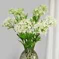 thumbnail image 4 of 2-Head Silk Spider Lily Bouquet, Home Decor, Hotel Display, 4 of 5