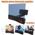 thumbnail image 1 of 12in 3D Screen Amplifier Mobile Phone Screen Video Magnifier with Bluetooth Speaker New, 1 of 8