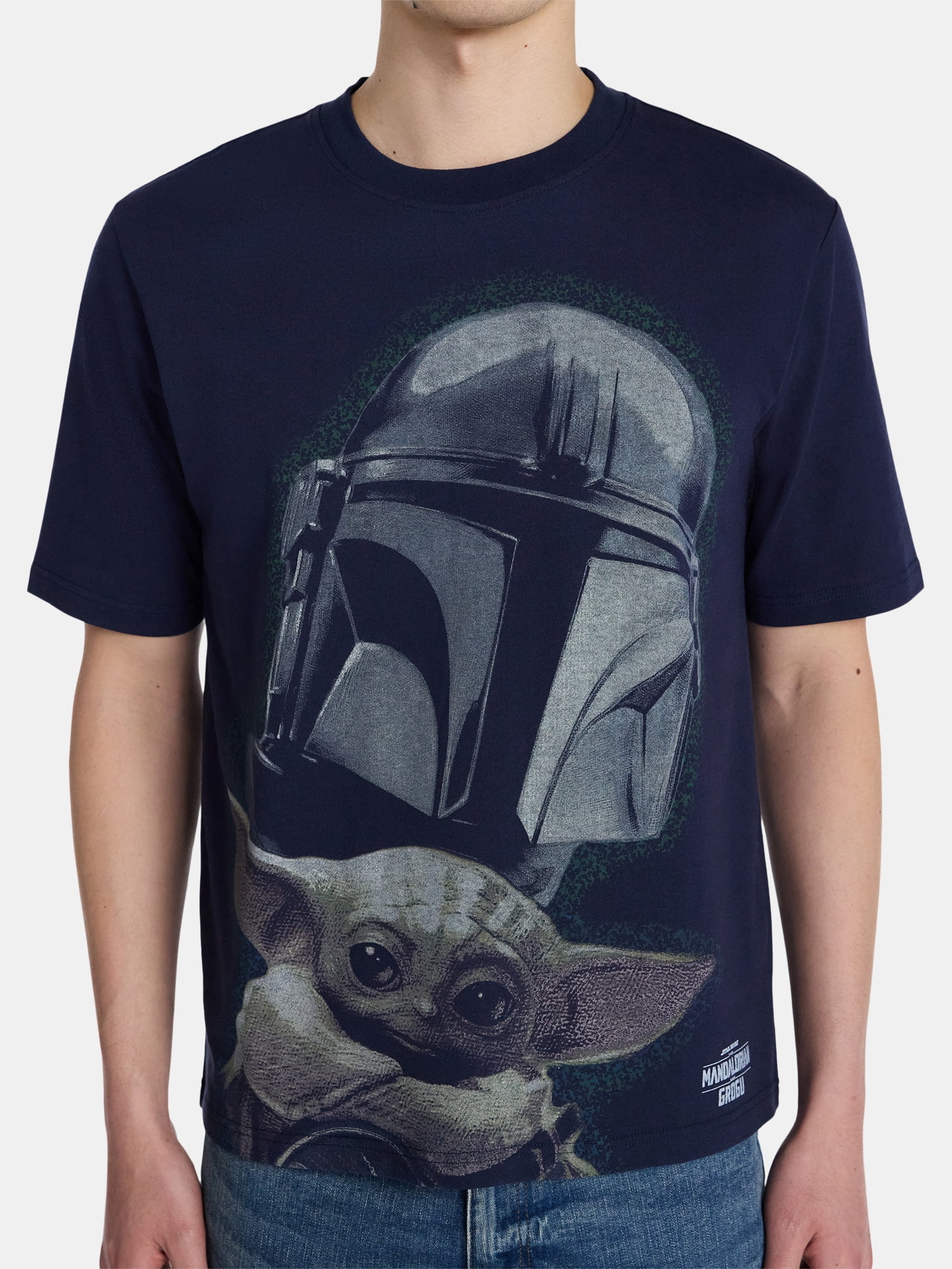 Star Wars The Mandalorian Men's and Big Men's Graphic Tee, Sizes XS-3XL