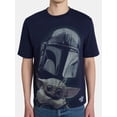 thumbnail image 4 of Star Wars The Mandalorian Men's and Big Men's Graphic Tee, Sizes XS-3XL, 4 of 5