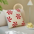 thumbnail image 3 of Christmas Embroidered Lumbar Pillow Soft Polyester Living Room Decoration, 3 of 13