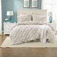 thumbnail image 6 of Luxurious Ivory Bedding Sets Microfiber Comforter with Floral Design Full/Queen Size for AllSeason Use, 6 of 10