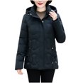 thumbnail image 2 of Puntoco Abrigo Chaqueta Acolchada Corta De Otoño E Invierno Para Mujer Abrigo Grueso De Gran Tamaño Chaqueta Acolchada De Manga Larga Liquidación Puntoco Puntoco-1, 2 of 9