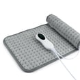 thumbnail image 1 of Electric Heated Blanket 220V 110V With Adjustable Thermostat Overheat Protection Remote Controlled Waterproof For Home Office Camping, 1 of 6