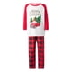 thumbnail image 3 of Disfraz Premium Conjunto de pijama de 2 piezas con estampado de árbol de Navidad para coche, traje diario informal (Red Kid-130) Kuymtek Rojo 7 - 8 años para Unisex, 3 of 7