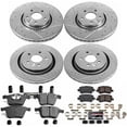 thumbnail image 3 of PowerStop Front and Rear Z23 Evolution Sport Carbon-Fiber Ceramic Brake Pad and Drilled & Slotted Rotor Kit Fits: VOLVO Select Models K5614, 3 of 10
