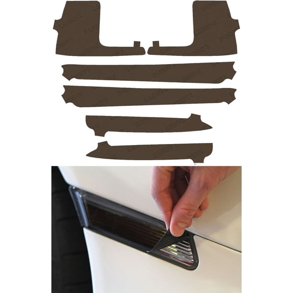 Lexus ES (2019+ ) Charcoal Reverse & Rear Marker Covers