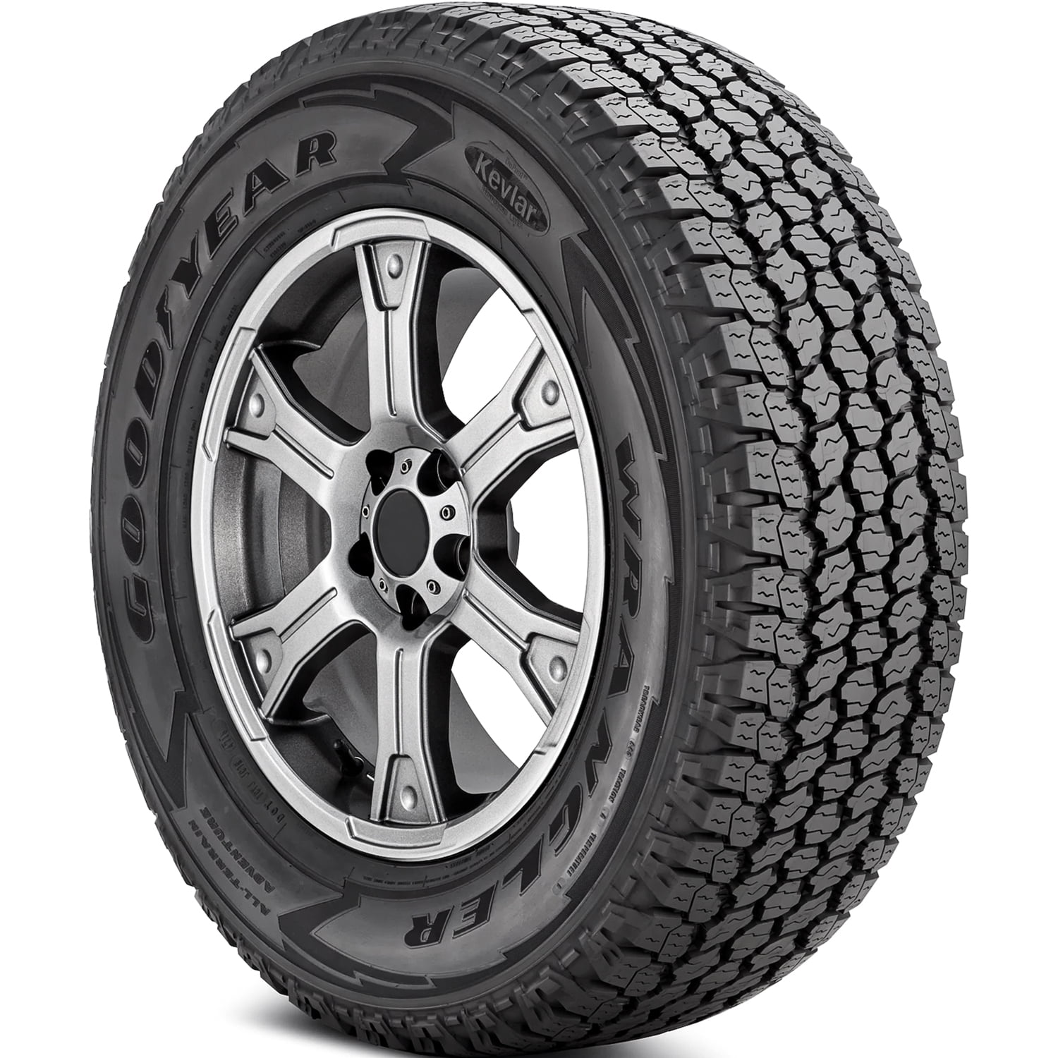 Goodyear Wrangler All-Terrain Adventure with Kevlar 265/70R16 112T Tire -  