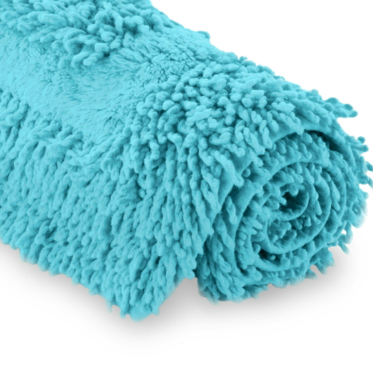 Bath Rugs & Mats  Supima Cotton Non-skid Bath Rug Bering Sea Blue