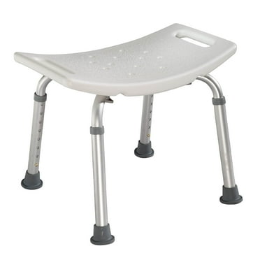 Bath bench with back, kd, 1 ea - Walmart.com