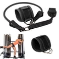 thumbnail image 1 of Ankle Straps for Cable Machines Padded Ankle Cuffs - for Legs, Glutes, Abs and Hip Workouts Fits, 1 of 5