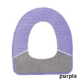 thumbnail image 3 of Toystoory Funda de asiento de inodoro suave para el hogar, fuerte y cómoda, fuerte y elástica, no se deforma fácilmente Juegos de accesorios de baño Púrpura, 3 of 6