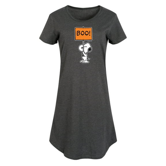 Peanuts - Snoopy Boo Sign - Women's Any Way Dress