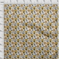 thumbnail image 4 of oneOone Cotton Cambric Yellow Fabric Kids Animal Fabric For Sewing Printed Craft Fabric By The Yard 56 Inch Wide, 4 of 4