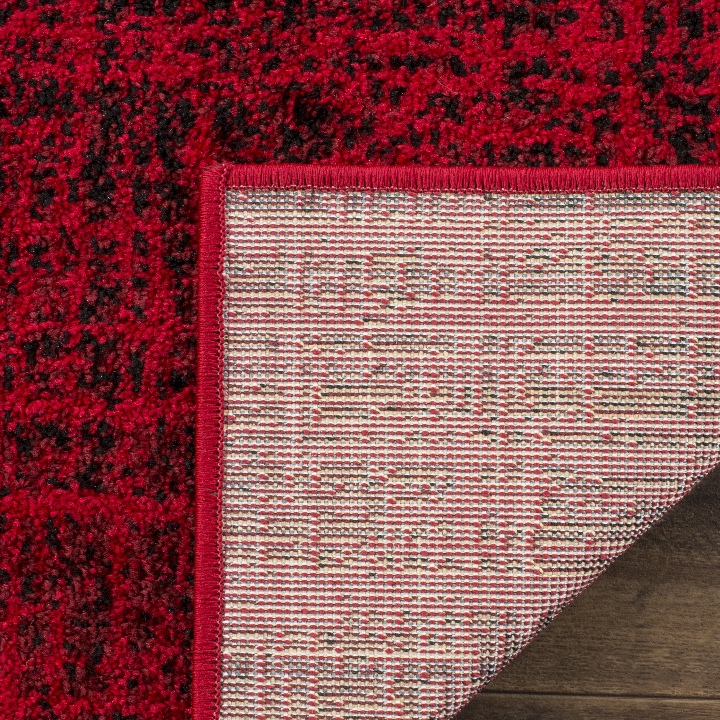 Safavieh Adirondack Kiersten Abstract Runner Rug, Red/Black, 2'6" x 22'
