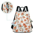 thumbnail image 5 of FORMRS Women's Travel Backpack Purse Anti-Theft Hidden Pockets Casual Shoulder Bag, Small Floral Blooms, 5 of 7