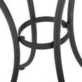 thumbnail image 6 of GDF Studio Tottenham Outdoor Iron Bistro Set, Black Sand, 6 of 12