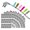 Gray, variant on Colourful Cable Labels Stickers, Tear Self-Adhesive Cable Tags, Waterproof Wire Cord Label Cable Stickers for Marking & Organizing Cables In office, Home, Class (10 PCS)