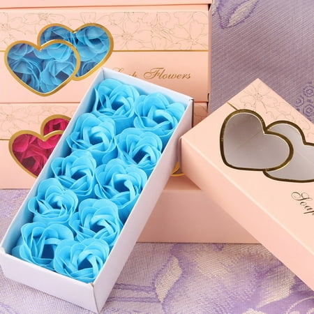 Scented Bath Body Petal Rose Flower Soap Wedding Decoration Gift Best